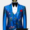 Royal-Blue-and-Pink-Black-Tuxedo-Groom-Wedding-Suit-For-Men-from-Gentlemansguru.com