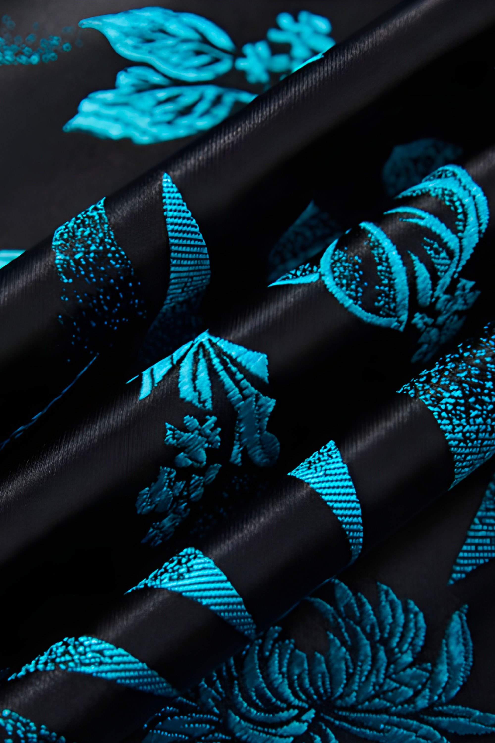 Turquoise and store black