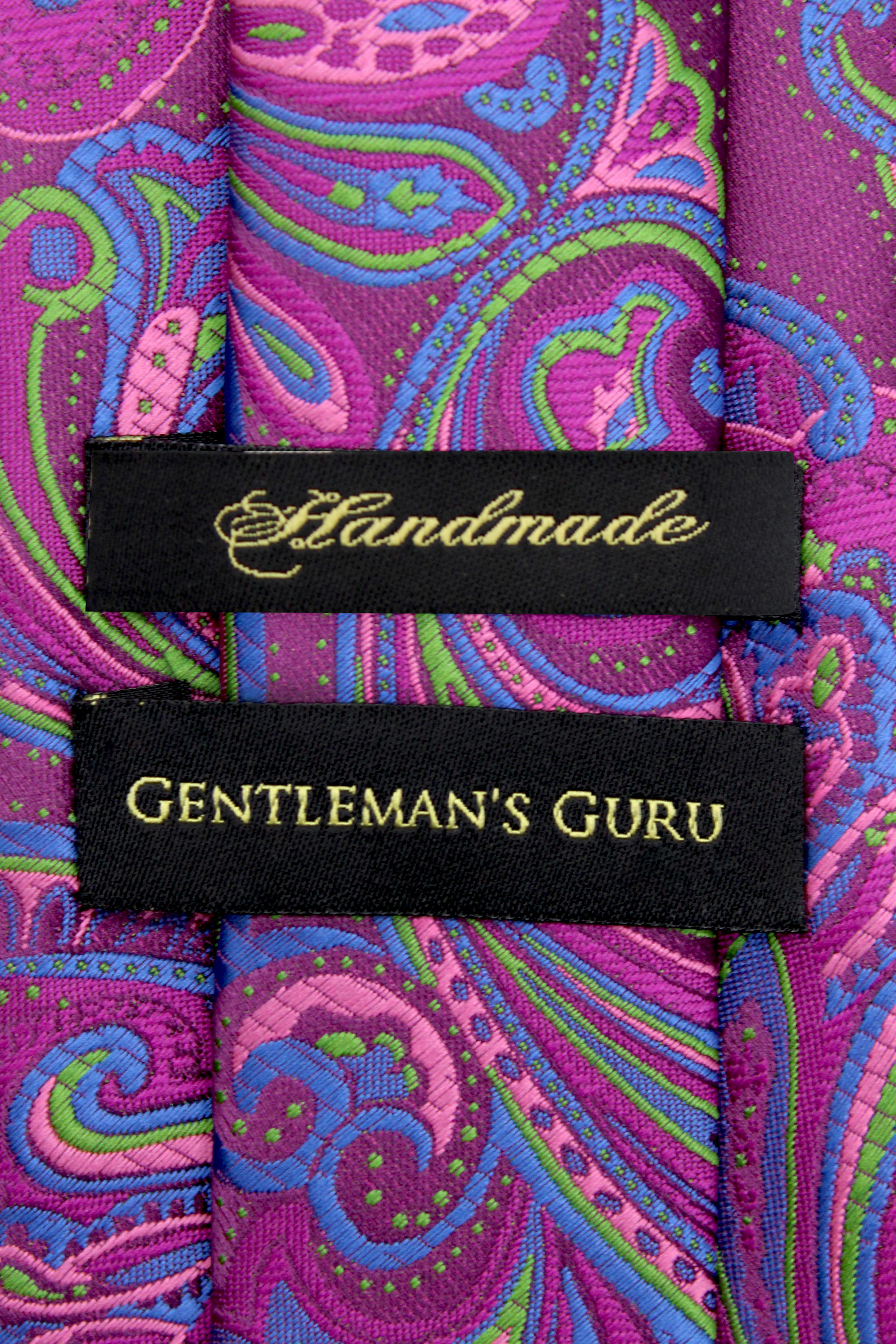 Magenta-Tie-Branded-Neckie-Handmade-Stripes-from-Gentlemansguru.com