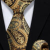 Mens-Gold-Paisley-Tie-and-Pocket-Square-Set-Wedding-Groom-Necktie-from-Gentlemansguru.com