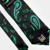 Mens-Luxury-Black-and-Green-Paisley-Tie-Grooms-Wedding-from-Gentlemansguru.com