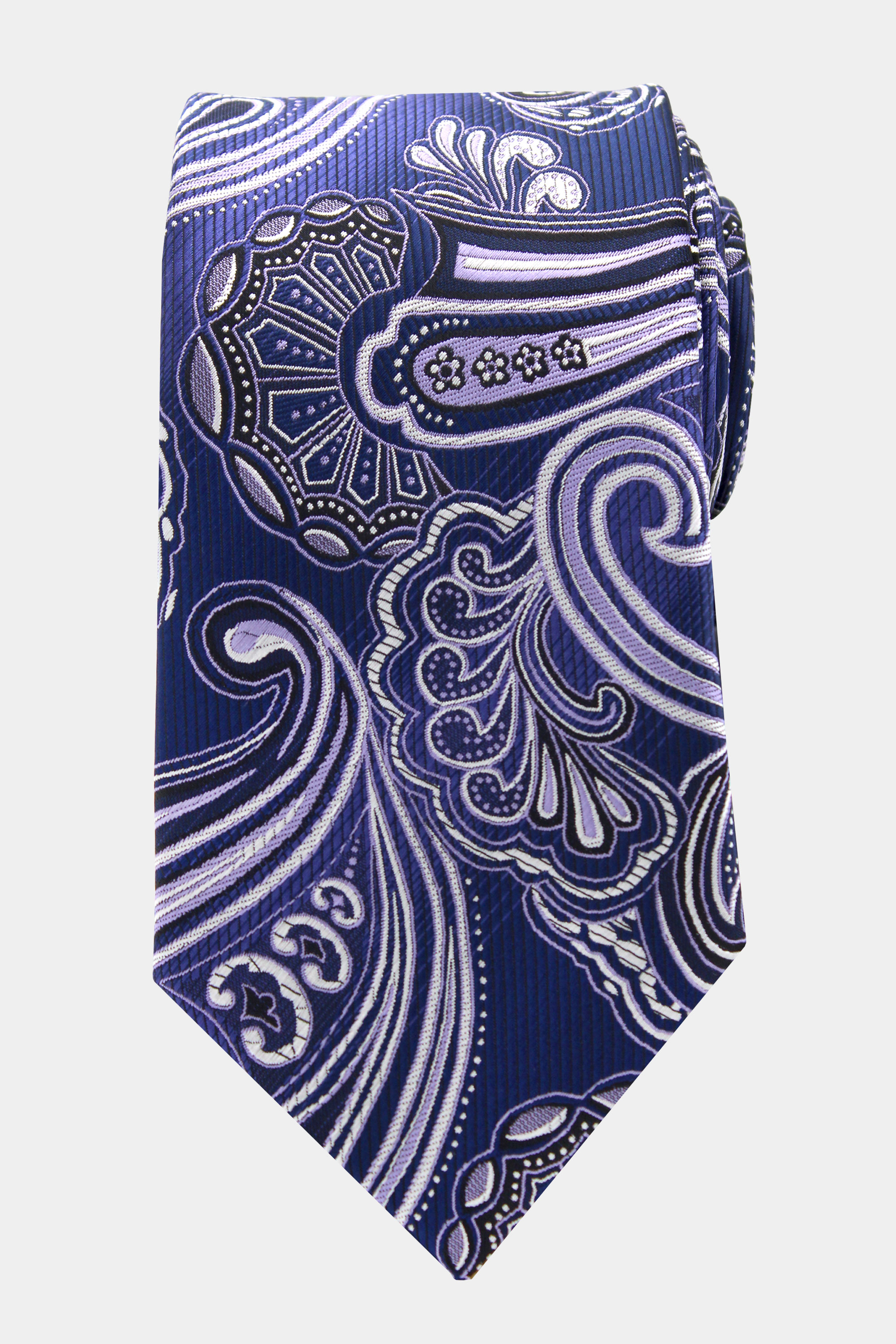 Paisley-Cobalt-Blue-Tie-Groom-Wedding-Necktie-from-Gentlemansguru.com