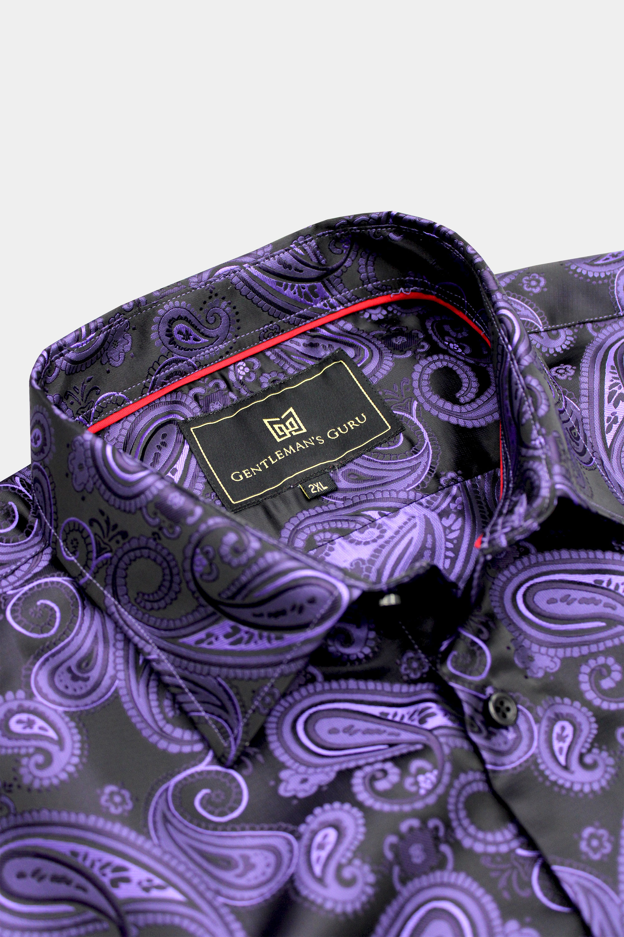 Silk Shirt In Purple