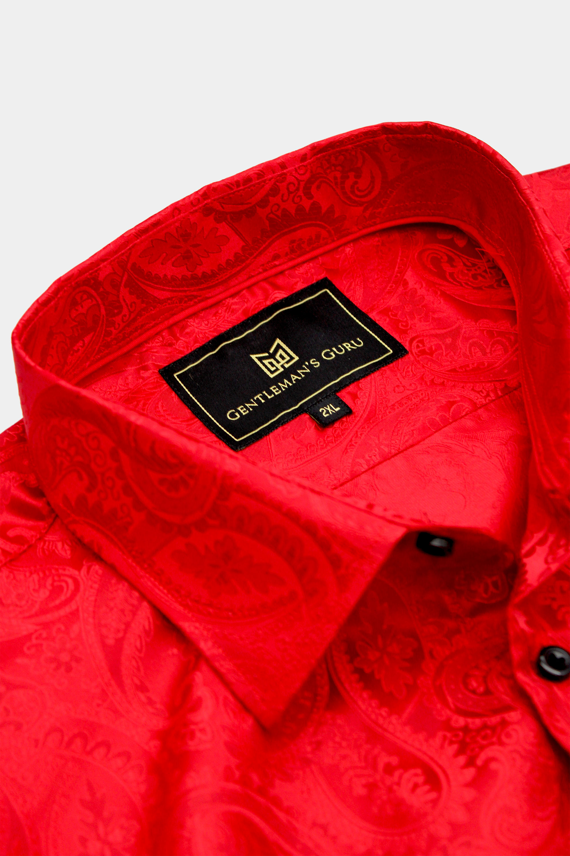 Men's Red Paisley Shirt | Gentleman's Guru
