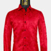Red Paisley Shirt