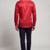 Red Floral Paisley Homecoming Shirt for Men