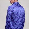 Purple & Turquoise Paisley Shirt - Image 2