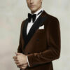 Brown-Double-Breasted-Dinbner-Suit-Jacket-For-Men-Groom-Wedding-Blazer-from-Gentlemansguru.com