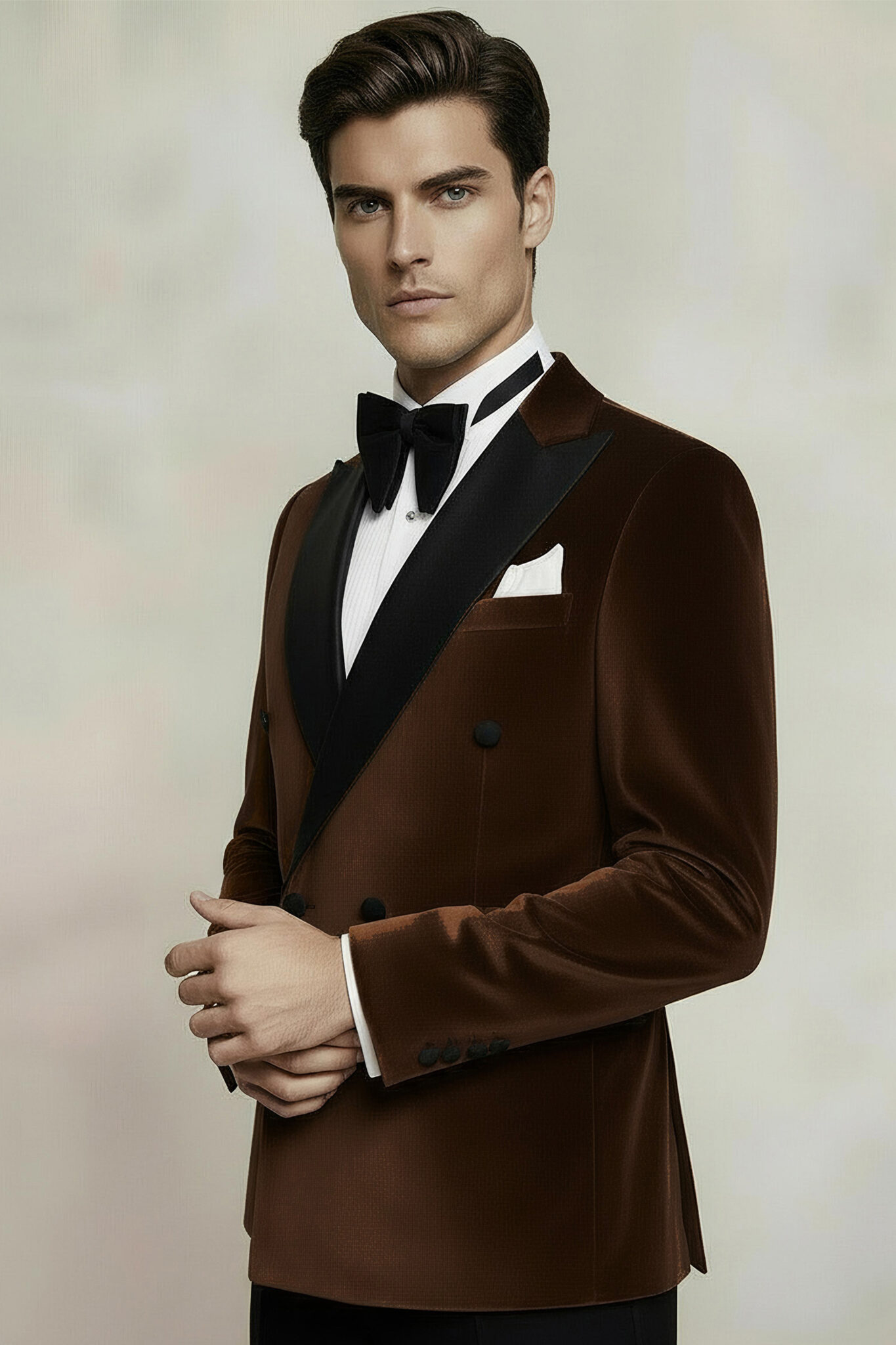 Brown Velvet Tuxedo Jacket | Gentleman's Guru Brown Velvet Tuxedo Jacket | Gentleman's Guru