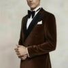 Brown-Double-Breasted-Dinbner-Suit-Jacket-For-Men-Groom-Wedding-Blazer-from-Gentlemansguru.com