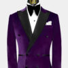 Double-Breasted-Purple-Velvet-Tuxedo-Jacket-Groom-Wedding-Prom-Blazer-from-Gentlemansguru.com