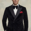 Mens-Black-Double-Breasted-TUxedo-Velvet-Prom-Wedding-Suit-from-Gentlemansguru.com