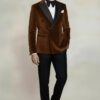 Mens-Double-Beasted-Brown-Velvet-Suit-Wedding-Groom-Prom-Outfits-from-Gentlemansguru.com
