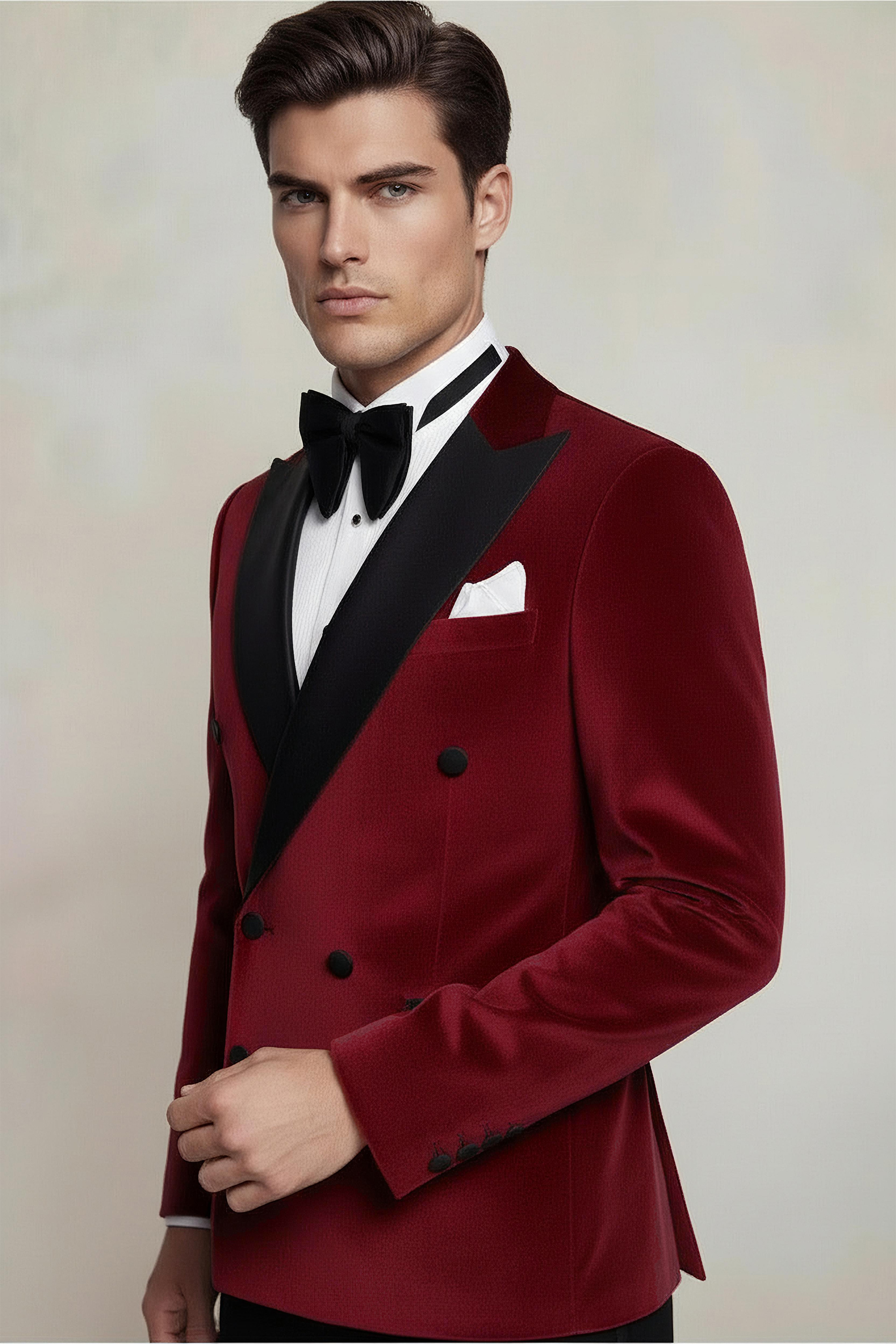 Mens-Luxury-Fancy-Velvet-Burgundy-Tuxedo-Blazer-Jackey-Met-Gala-Black-Tie-from-Gentlemansguru.com