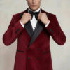 Mens-Maroon-Velvet-Burundy-Dinner-Jacket-from-Gentlemansguru.com