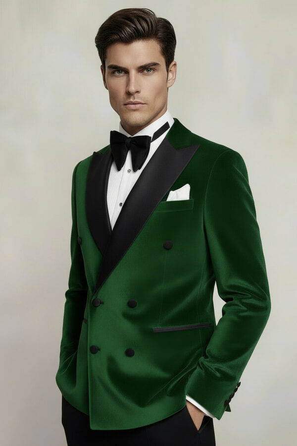 Mens-double-Breasted-Green-Velvet-Tuxedo-Jacket-Groom-Wedding-Prom-Suit-from-Gentlemansguru.com