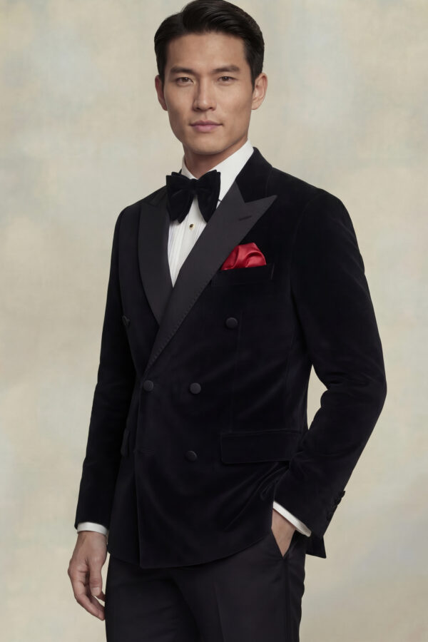 mens-Balck-Velvet-Tuxedo-Dinner--JAcket-from-Gentlemansguru.com
