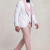 3-Piece-PInk-White-Groom-Wedding-Tuxedo-Formal-Attire-from-Gentlemansguru.com