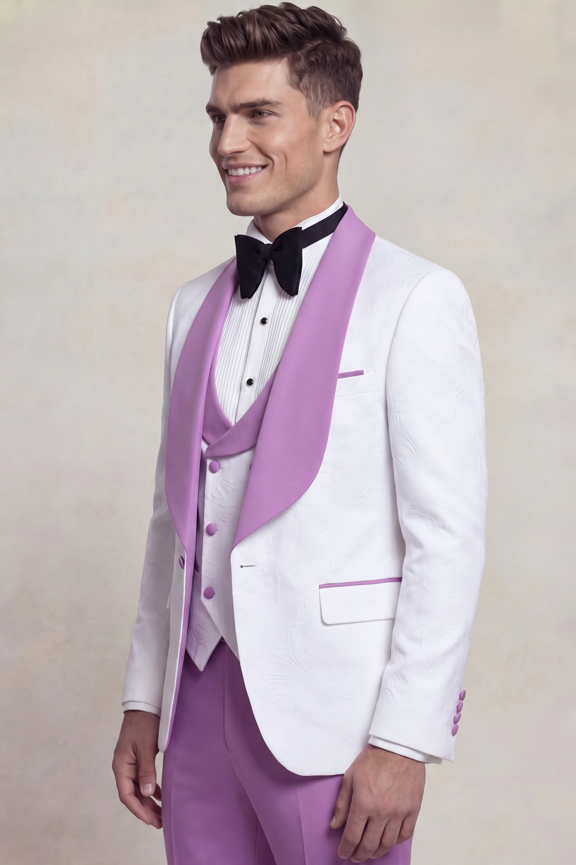 Mens-Exotic-Lila-cPurple-Light-White-Sport-Jacket-Tuxedo-Blazer-from-Gentlemansguru.com