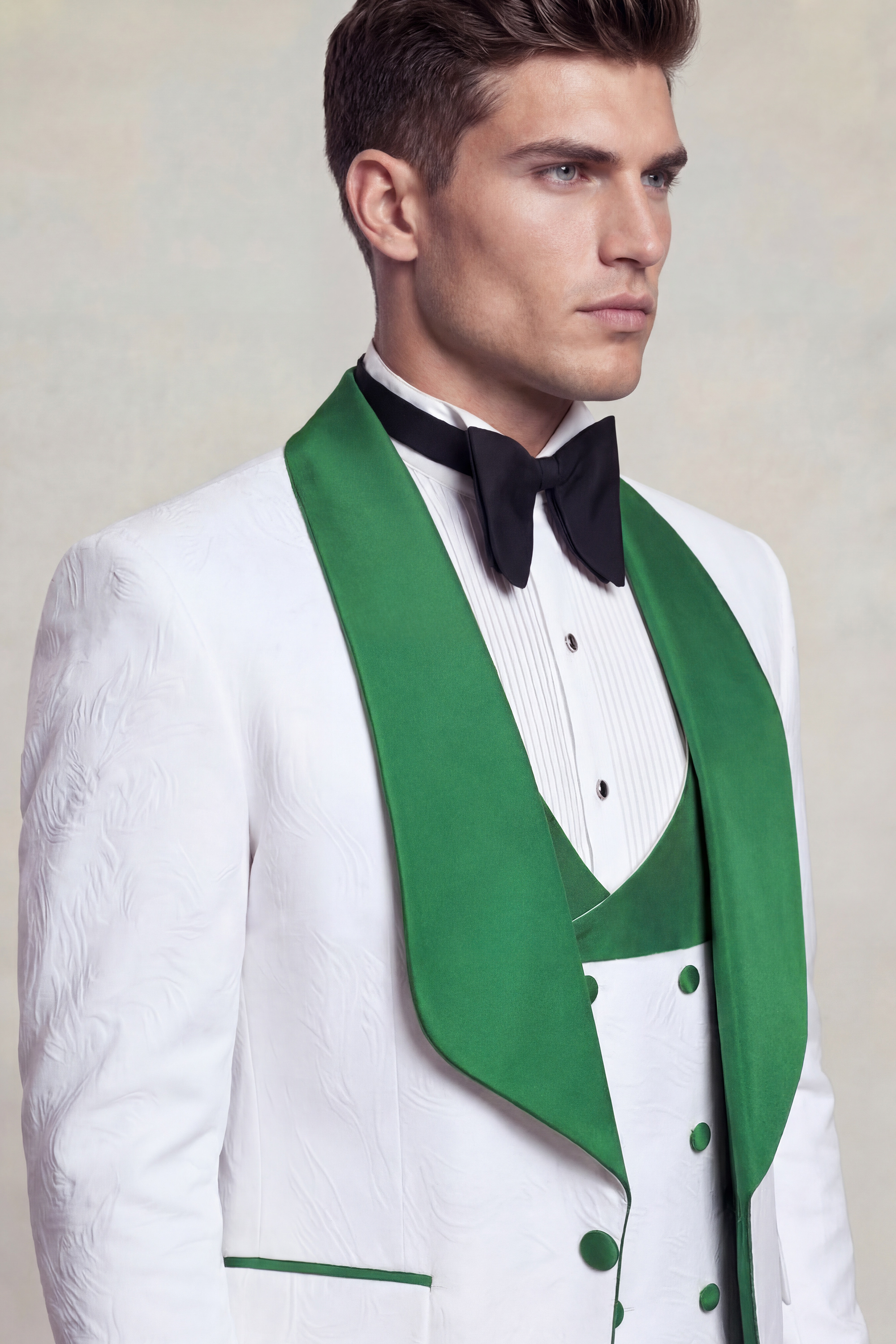 Mens-Green-White-Tuxedo-Wedding-Prolm-Suit-from-Gentlemansguru.com