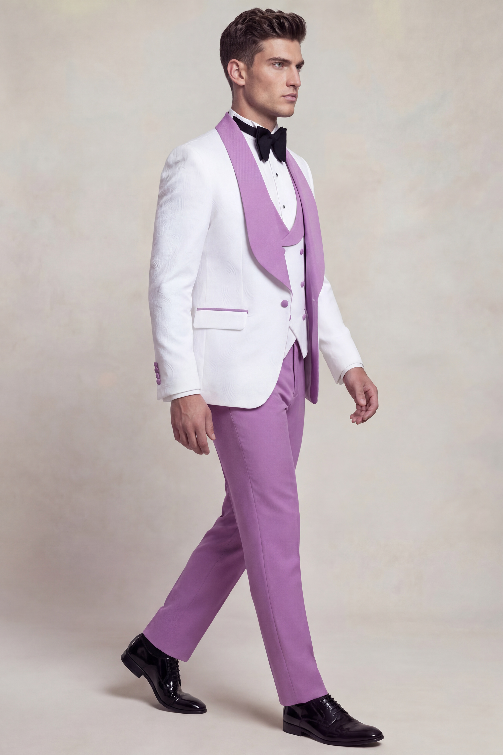 Mens-Lilac-White-3-Piece-Tuxedo-Formal-Wear-For-Men-from-Gentlemansguru.com