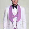 Mens-Lilac-and-White-Tuxedo-Groom-Wedding-Prom-Suit-from-Gentlemansguru.com