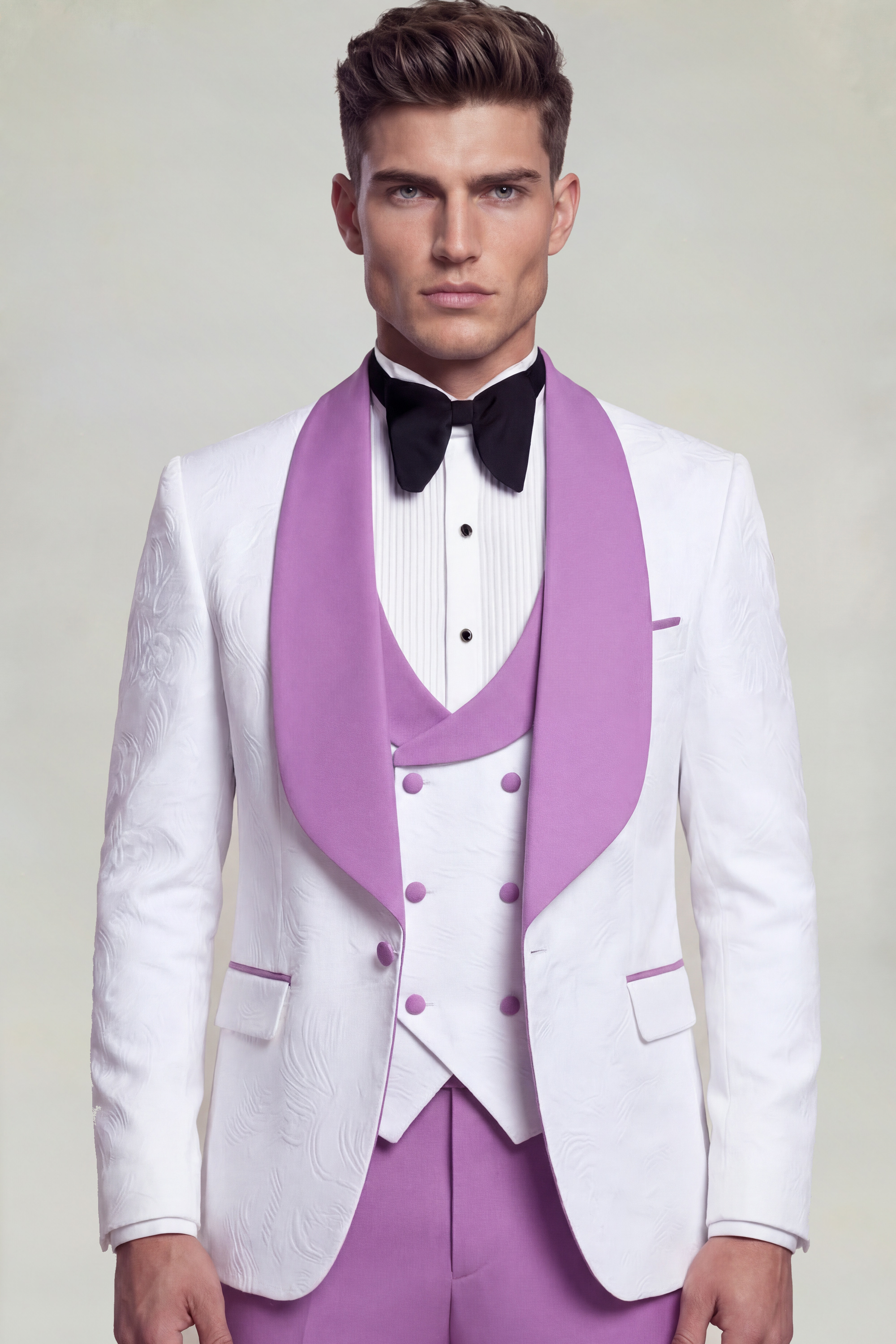 Mens-Lilac-and-White-Tuxedo-Groom-Wedding-Prom-Suit-from-Gentlemansguru.com