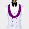 Purple-and-White-Tuxedo-Vest-Waistcoat-from-Gentlemansguru.com
