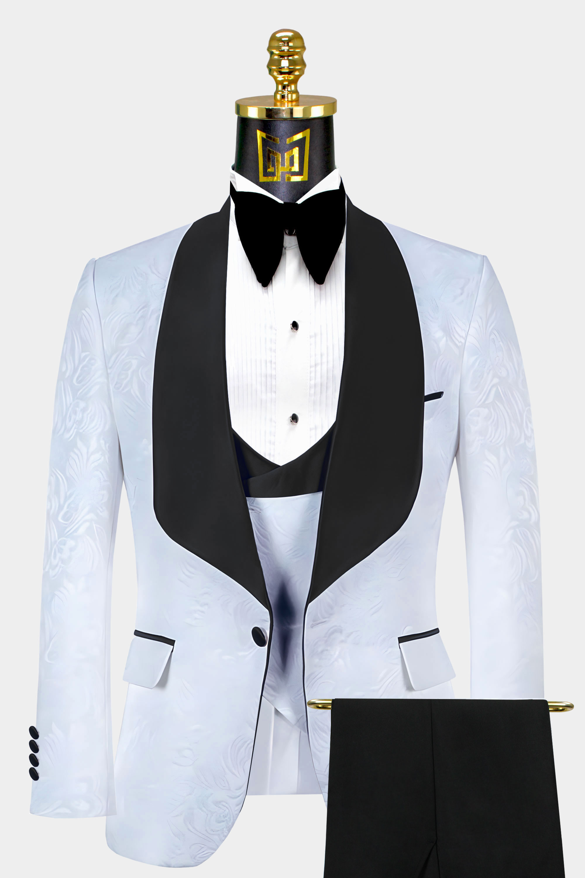 White-and-Black-Tuxedo-Wedding-Prom-Groom-Suit-For-Men-from-Gentlemansguru.com
