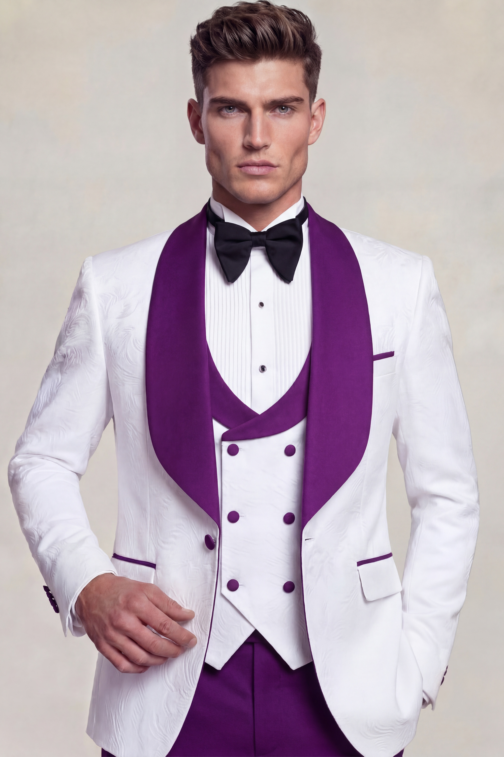 White-and-Purple-Exotic-Luxury-Wedding-Suit-Red-Carpet-Tuxedo-from-Gentlemansguru.com