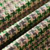 Green-and-Khaki-Houndstooth-Fabric-Material-from-Gentlemansguru.com