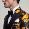 Mens-MAriGold-Orange-Black-Tuxedo-Suit-from-Gentlemansguru.com