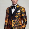 Mens-Orange-and-Black-Tuxedo-Fancy-Luxury-Suit-Jacket-from-Gentlemansguru.com