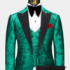 Black-and-Bright-Green-Tuxedo-Prom-Wedding-Groom-Suit-from-Gentlemansguru.com