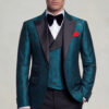 Dark-Teal-Mens-Tuxedo-Dinner-Suit-Formal-Wear-With-Black-Pants-from-Gentlemansguru.com
