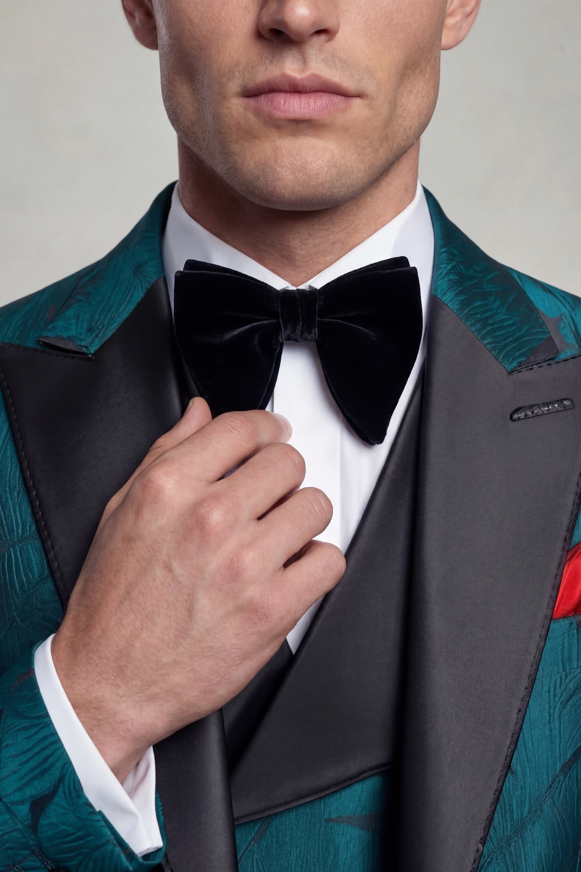 Exotic-Dark-Teal-Mens-Suit-Outfit-from-Gentlemansguru.com