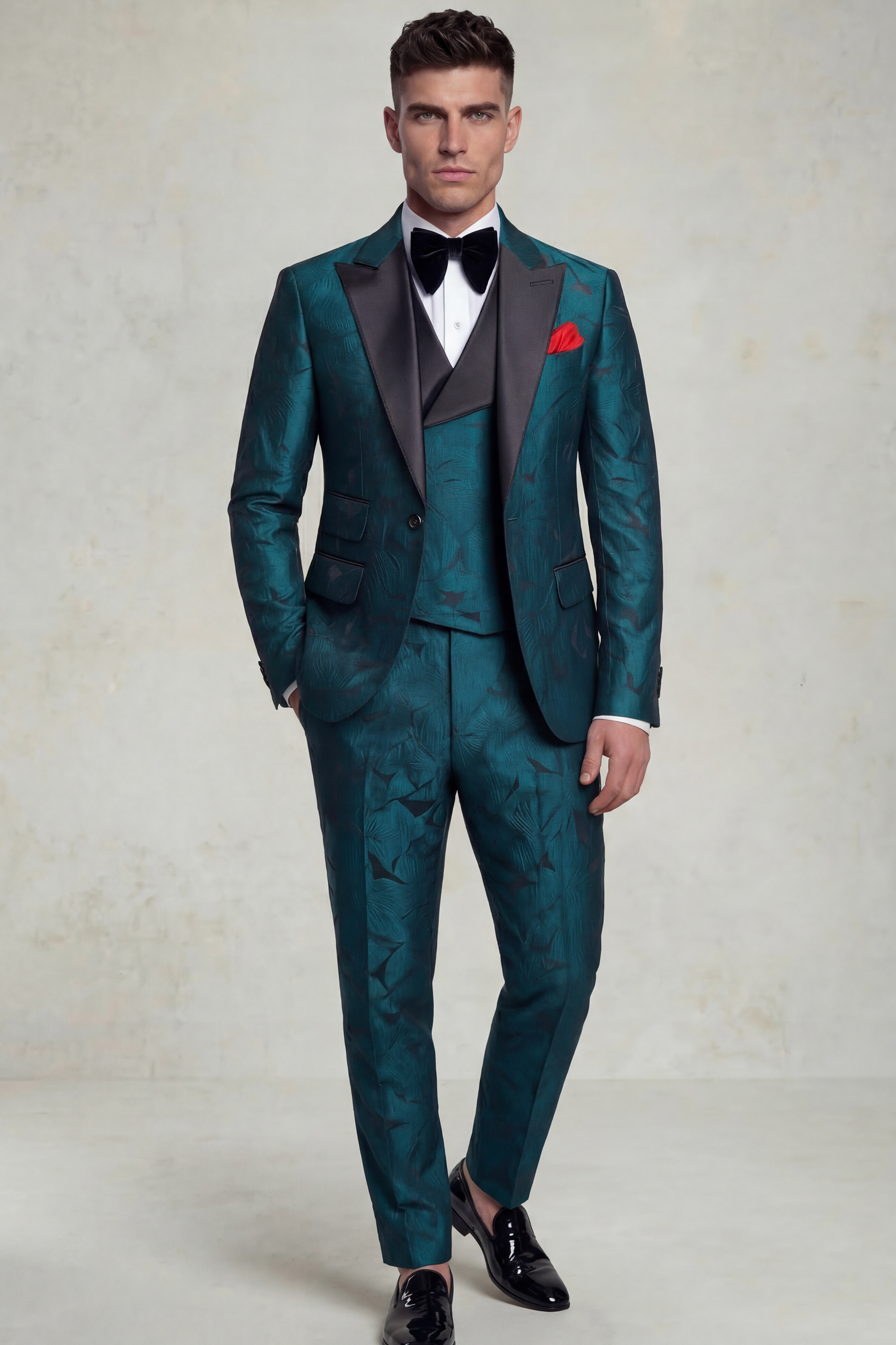 Luxury-Dark-Teal-Suit-Tuxedo-For-Men-from-Gentlemansguru.com
