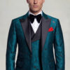 Mens-Dark-Teal-Tuxedo-Groom-Wedding-Suit-from-Gentlemansguru.com