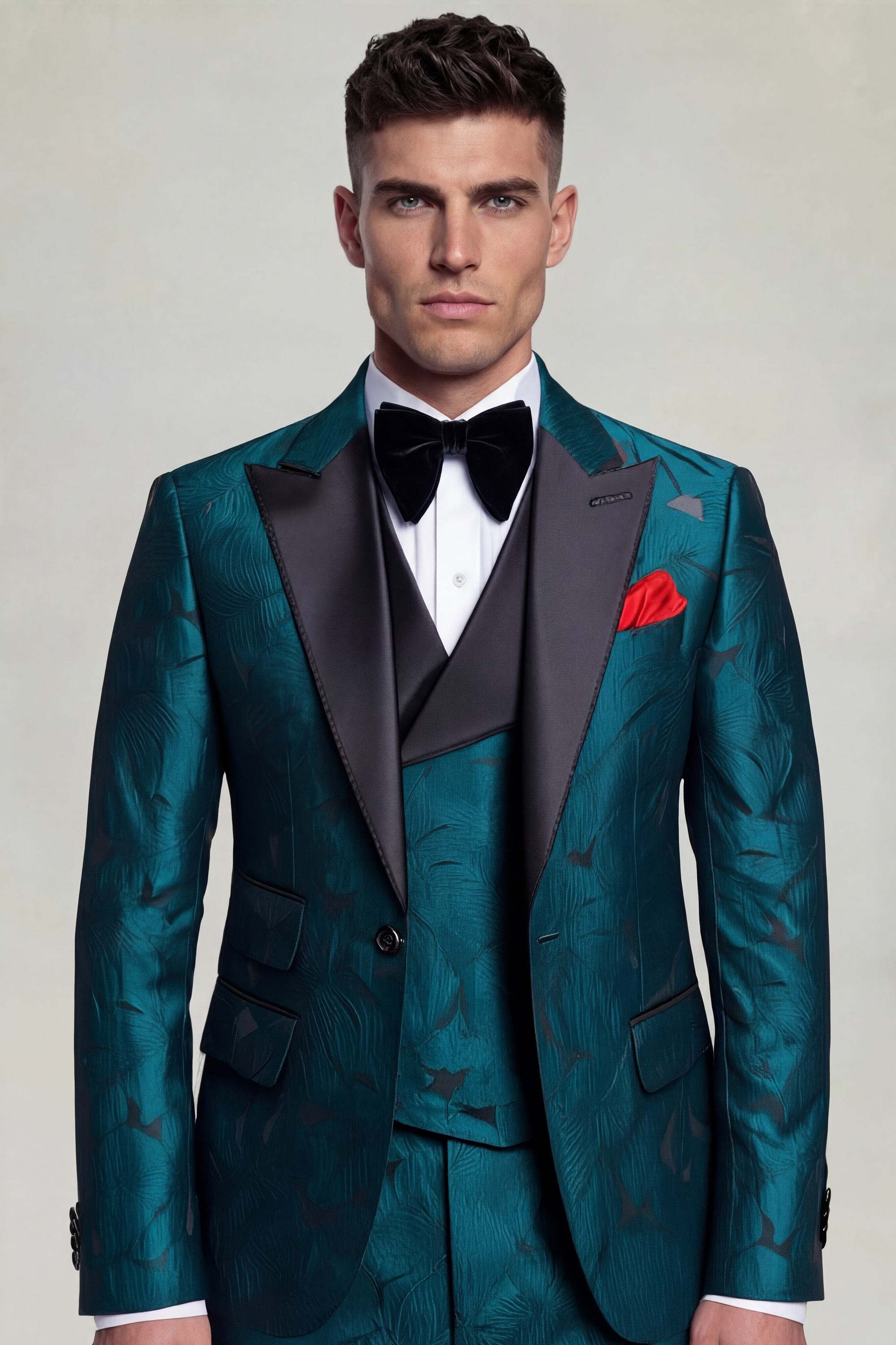 Mens-Dark-Teal-Tuxedo-Groom-Wedding-Suit-from-Gentlemansguru.com