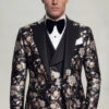 Mocha Rose Tuxedo - 3 Piece