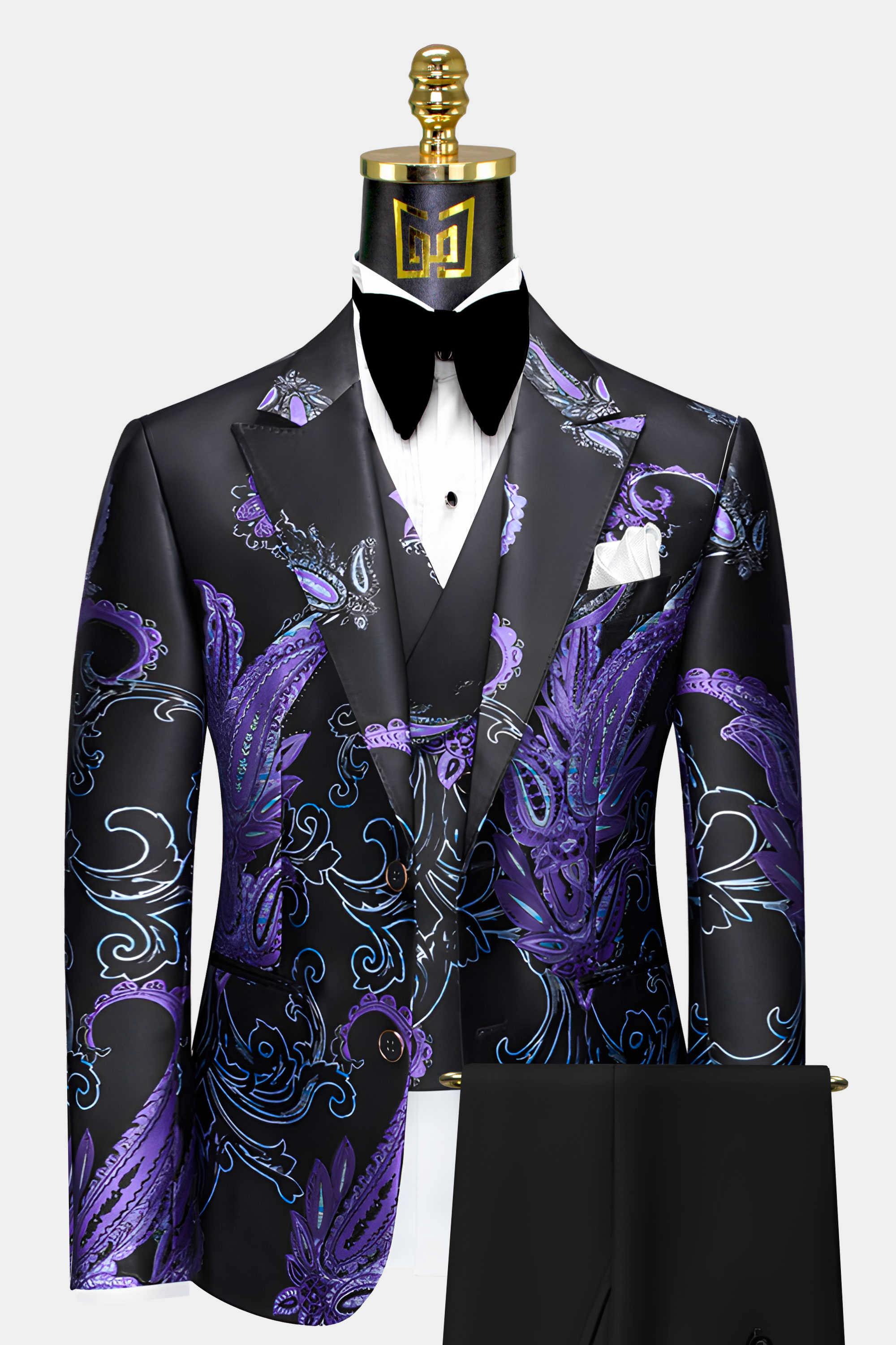 Purple-Paisley-Suit-Black-and-Purple-Wedding-Suit-Groom-Tuxedo-from-Gentlemansguru.com