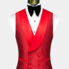 All-Red-Tuxedo-Vest-Groom-Wedding-Groomsmen-Waistcoat-from-Gentlemansguru.com