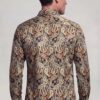 Luxury Gold Paisley Shirt for Men – Wedding and Prom from Gentleman's Guru