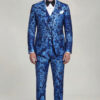 Mens-Blue-Paisley-floral-Suit-Gala-Red-Carpet-Formal-Wear-Oyutfit-from-Gentlemansguru.com