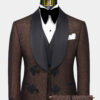 Mens-Dark-Brown-Tuxedo-Groom-Wedding-Suit-For-Prom-from-Gentlemansguru.com_-scaled