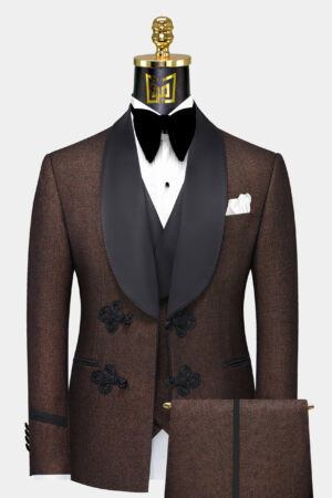Mens-Dark-Brown-Tuxedo-Groom-Wedding-Suit-For-Prom-from-Gentlemansguru.com_-scaled