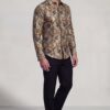 Men's Gold Prom Shirt – Luxury Paisley Dress Shirt from Gentleman's Guru