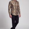 Men's Gold Wedding Shirt – Paisley Formalwear from Gentleman's Guru