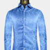 Mens-Light-Blue-Dress-Shirt-Sky-Baby-Blue-Paisley-Shirt-For-Men-from-Gentlemansguru.com