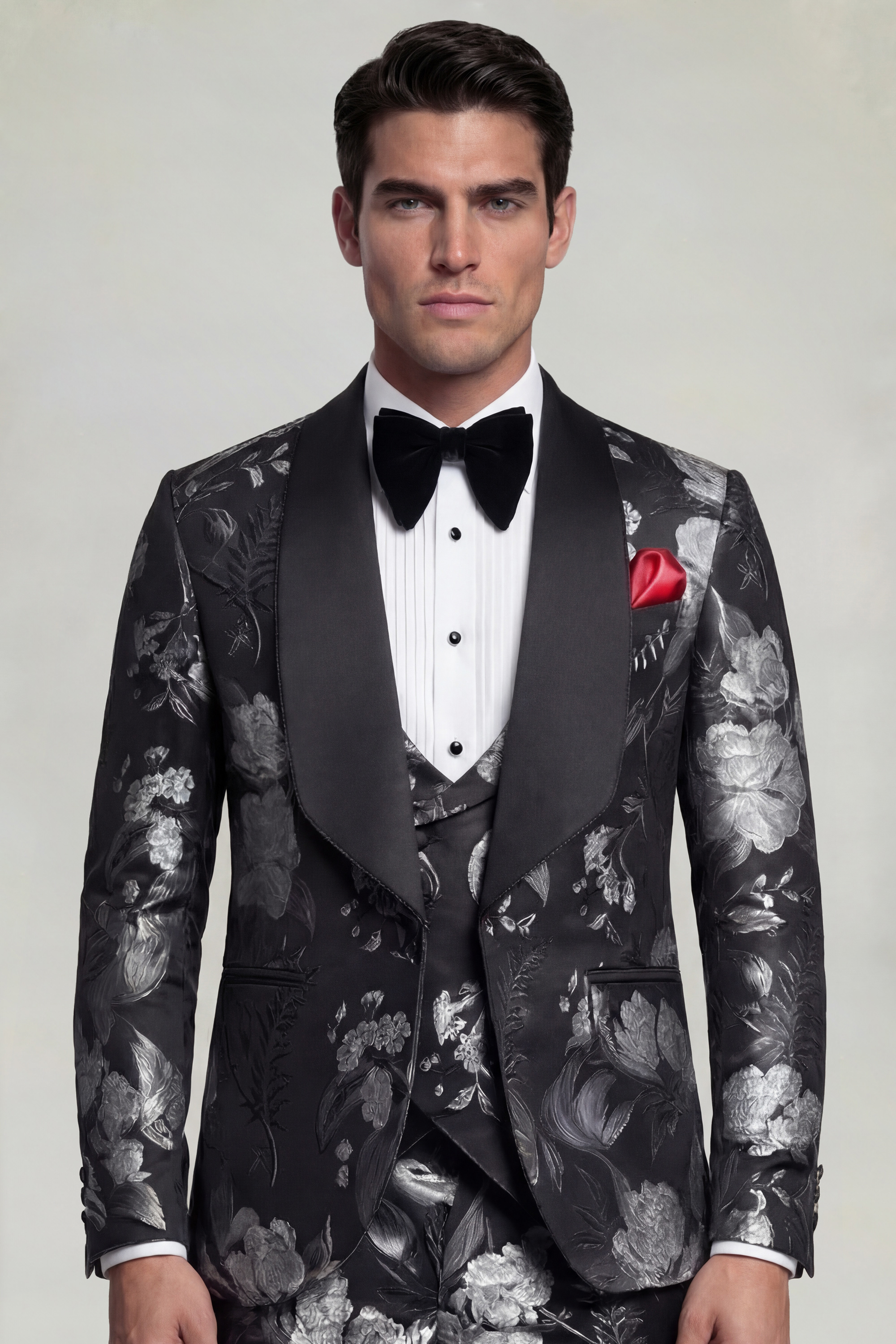 Mens-Silver-and-Grey-Tuxedo-Groom-Wedding-Suit-For-Prom-from-Gentlemansguru.com